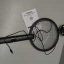 YISSVIC Electric Fly Swatter 4000V Bug Zapper Racket, Black Grey