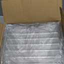 YKLSLH 4 Trays Paper Organizer Letter Tray - Acrylic Desk File Organizer, Stackable Clear Paper Holder Sorter Office Organizer for Letter/A4, Office File Ipad Books Notes Etc (4 Tier-horizontal)