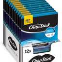 ChapStick Moisturizer Original Lip Balm Tubes, SPF 15 and Skin Protectant - 0.15 Oz (Pack of 12)