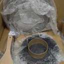 ESLITE LIFE Nonstick Ceramic Frying Pans Skillets Set with Lids, Non-Toxic Egg Omelette Kitchen Cooking Pans Compatible with All Stovetops (Gas, Electric & Induction), PTFE & PFOA Free (Black) (8"+9.5"+11" Set w/Lids)