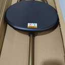 Drive Medical RTL10365-ADJ Adjustable Lightweight Folding Cane with Seat, Black