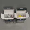 BESTTEN 2 Pack Dimmer Light Switch, Universal Lighting Control, Single Pole or 3 Way, Compatible with LED Dimmable Lamp, CFL, Incandescent, Halogen Bulb, Decorator Wallplate Included, UL Listed, White (Standard)