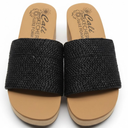 Cali Sketchers Luxe Foam Summer Sandals Size 7