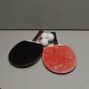 Ping Pong Paddles with Balls - Better Control & Sticky Inverted Rubber - Table Tennis Paddles Set for Indoor & Outdoor Games