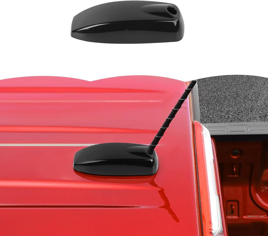 RT-TCZ Roof Antenna Cover Trim Decoration Exterior Accessories for Chevrolet Chevy Colorado 2023 2024 2025,for GMC Canyon 2023 2024 2025 (Black)