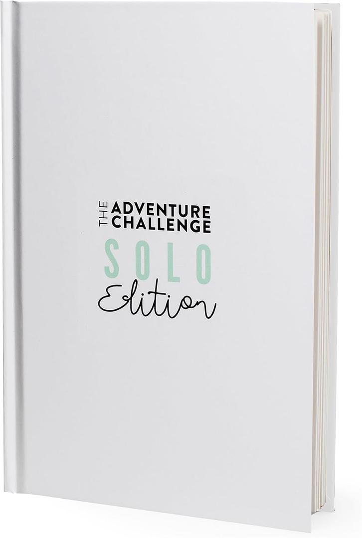 Solo Edition  30 Scratch-Off Self-Discovery Activities | Mindfulness & Self-Care Challenge Book | Personal Growth Journal & Reflection Gift for Adults