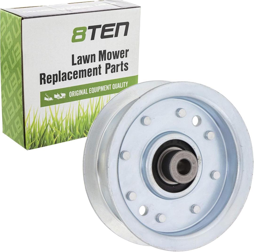 8TEN Heavy Duty Flat Idler Pulley for MTD Cub Cadet Z-Force 42 inch Deck 756-0542