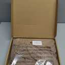 Wokceer 7.2FT Wedding Arch Cover Spandex Fitted Wedding Arch Stand Covers Round Top Nude Brown Chiara Arch Backdrop Cover for Birthday Party Ceremony Banquet Decoration