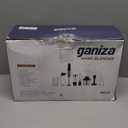 Ganiza Immersion Blender, Max 1200W Heavy Duty Hand Blender with Time Display & Variable Speed Trigger, 9-in-1 Electric Handheld Mixer with Chopper Whisk Frother Beaker Ideal for Soup Puree Smoothies (Black)