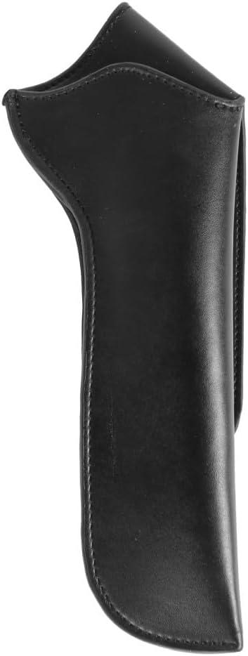 Revolver Holster, Leather Gun Holster Quick Access Gun Pouch for Revolver Pistol Gun Halloween Party Hunting (black)