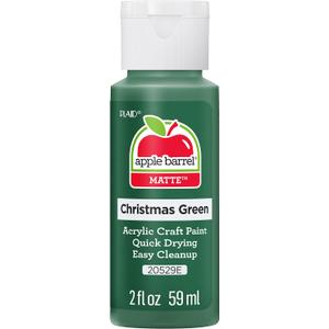 Apple Barrel Acrylic Paint in Assorted Colors (2-Ounce), 20529 Christmas Green