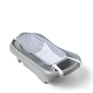 The First Years Baby Bath Tub - Newborn to Toddler 3-in-1 Baby Tub with Removable Sling - Made with 50% Recycled Material - 0 to 25 LBs (Gray)