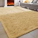 MOONLIGHT20015 Area Rug 5x7 for Living Room  Soft Beige Large Shag Rug Non-Slip Indoor Floor Carpet for Bedroom, Nursery, Kids Room  Modern Home Decor, Durable & Easy-Care