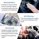 ECCPP A/C Compressor Clutch 2008-2013 for Nissan Rouge Rogue Select Cabstar 2.5L Fast Cooling AC Clutch