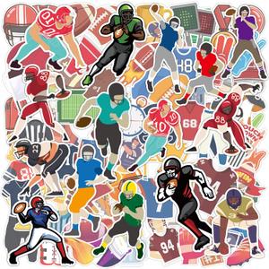 5 x Football Stickers for Kids - 100 PCS Football Party Decorations for Super Game Bowl 2027 | Game Day Party Favors Supplies Decor - Toys Games Gifts Crafts for Toddlers