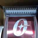 Oster Professional Cordless Hair Clippers, Fast Feed for Barbers and Hair Cutting with Detachable Blade, Burgundy