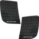 Pair Hood Top Panel Grille Hood Air Vent Panel Insert with Vortec Emblem Left &Right Side Compatible with 2011-2014 Chevy Silverado 2500 HD 3500 HD Replaces 22753694 22753693