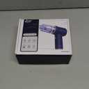 KMM Handheld Car Vacuum Cleaner, 9000Pa Vacuum Cleaner and Air Duster, 120W High Power Hand Held Vacuum with LED Light and Multi-Nozzles for Car, Home, Office, Pet (Blue)