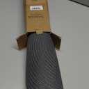 SHACOS Round Placemats Set of 6 Washable 15 inch Round Table Mats Cotton Polyester Woven Braided Place Mats for Dining Table (Charcoal Gray, 6)