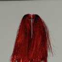 Boao 10000 Strands Tinsel Icicles Iridescent Tinsel Foil Fringe Garland for Christmas Xmas Tree Decorations Graduation Party Supplies Holiday Decor (Red)