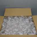 JOLLY CHEF 48 Pack Plastic Champagne Flutes, 9 oz Clear Stemless Champagne Flutes, Plastic Champagne Glasses with Golden Rim, Shatterproof Recyclable Mimosa Glasses for Party Wedding Birthday