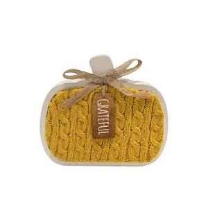 HH 6.6in Table Decor Pumpkin Sweatr