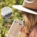 4 x 50PCS Disposable Straws for 40 OZ Tumbler, Extra Long Straws Disposable for Stanley Cup 30 Oz 40 Oz Tumbler, Individually Wrapped