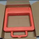 ROBLOCK Pallet Jack Chock Heavy Duty Wheel Chock, Pallet Jack Stopper for Truck 14.2" Length x 11.2" Width x 2" Height (1 Pack, Orange)