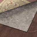Ottomanson 3' x 10' Non-Slip Rug Pad Gripper 1/4 Inch Thick Dual Surface Felt + Rubber Gripper - Safe for All Floors, Brown