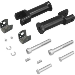 Passenger Peg Mount Footpeg Supports for Harley Softail Models 2018-2025 Deluxe Fat Boy Heritage Sport Glide Softail Slim Street Bob Breakout Low Rider Models