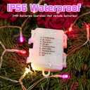 3 x 30 LED Valentines String Lights - 10Ft Mini Bulbs Battery Powered Pink Red Yellow Light for Indoor Wedding Anniversary Romantic Dating Party Gifts Valentine Decorations - 8 Modes with Bulit-in Timer