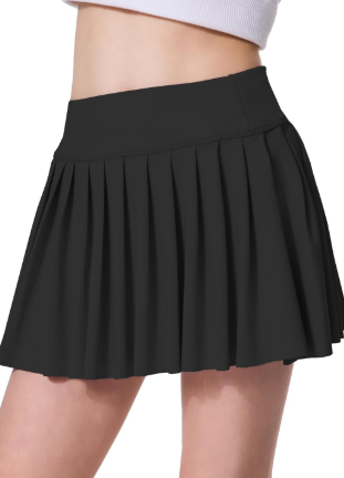 Girls Pleated Skirt with Shorts Athletic Tennis Skorts School Kids Teen High Waisted Skorts with Pockets XXL