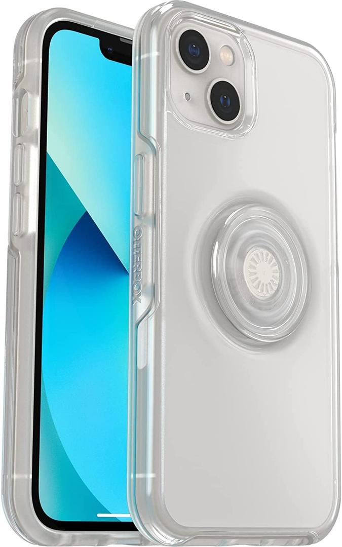 OtterBox + Pop Symmetry Series Case for iPhone 13 (Only) - Non-Retail Packaging - (Clear)