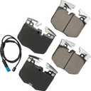 Akebono EURO Ultra Premium Ceramic Disc Brake Pad Kit - EUR1867A