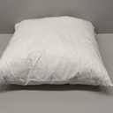 MIULEE 22x22 Pillow Inserts,Set of 2 Down Feather Throw Pillows for Couch Sofa Bed, Decorative Fluffy Throw Pillow Inserts Cotton Fabric,White