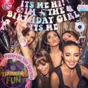 Its Me Hi Im The Birthday Girl Its Me Birthday Decorations Party Supplies Girls Party Favors Banner Cake Topper Cupcake Toppers Balloons Plates Cups Forks Straws Napkins Tablecloth Hanging Swirls