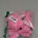 Pink Bow 1/2 Birthday Decorations Handmade Felt Pre-Strung Half Way To One Sign Banner with Pink Bow for 6 months Birthday Half Way To One Baby Girl Decorations Party Nursery Home Wall Fireplace Decor