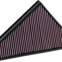 K&N Engine Air Filter: Increase Power & Acceleration, Washable, Premium, Replacement Car Air Filter: Compatible with 2014-2019 JAGUAR (F-Type), 33-3021