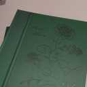 Photo Album 8x10 2 Packs Clear Pages Pockets Leathe Cover Slip Slide in Photo Album Each Holds 50 Vertical 8x10 Photos Picture Book for Wedding Family (Dark Green)