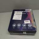 MAXEVE Electric Heated Throw Faux Rabbit Fur Blanket with 8 Heating Levels & 8 Hours Auto Off, Fast Heating Warm Cozy Sherpa Washable Blanket with Over-Heat Protection, ETL Certification, Grey