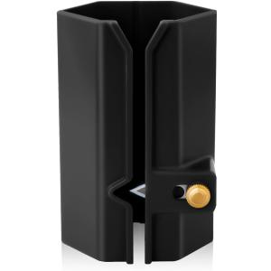 2 x BOXOB Wrapping Paper Cutter, New Upgrade Blade Gift Wrap Paper Cutter Tool Steel Sliding Replaceable Wrapping Paper Roll Cutter for Christmas Birthday Gift Wrapping Supplies(Black)