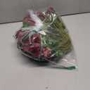 Hananona 50 Artificial Roses in Bulk, Fake Velvet Silk Burgundy Roses Realistic Red Roses for Wedding Centerpieces Flower Arrangement Home Decor (50, Burgundy)