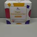 Ottin Gender Reveal Party Decorations 250 Pcs Pink and Blue Party Supplies Paper Plates and Napkins Set for Boy or Girl Birthday Wedding Bridal Shower