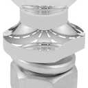 CURT 40020 Chrome Trailer Hitch Ball, 6,000 lbs, 2-Inch Diameter, 1 x 3-Inch Shank