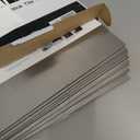 Art3d 100-Pieces Peel and Stick Stainless Steel Backsplash Self-Adhesive Metal Tiles, 3" x 6" Subway Stove Backsplash (Not Magnetic)