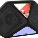 BUGANI Bluetooth Speaker 120W Peak Power, Waterproof Party Speaker with Subwoofer, 12H Wireless Playtime, Portable Outdoor Speaker for Camping & Beach, IPX5 Water-Resistant