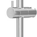 KES 30-Inch Shower Slide Bar with Adjustable Handheld Shower Head Holder, Reuse Existing Holes, SUS304 Brushed Stainless Steel Wall Mount for Bathroom, Drilling Required, F209S78-BS