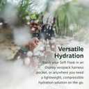 Osprey Hydraulics 500ml Soft Flask Water Bottle - Collapsible Hydration Flask - Lightweight for Running Vests & Belts