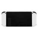 eXtremeRate DIY Replacement Shell Buttons for Switch & Switch OLED, White Custom Housing Case with Full Set Button for Joycon Handheld Controller - Controller NOT Included