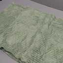 Simmore Decorative Christmas Throw Pillow Covers 18x18 Set of 2, Soft Natural Plush Flannel Double-Sided Fluffy Couch Pillow Covers for Sofa Living Room, Sage Green